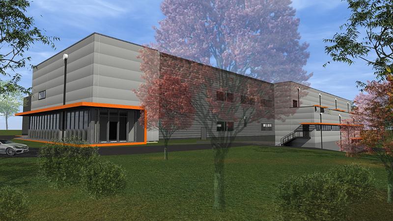GSK gyógyszergyár bővítése, Gödöllő 03.jpg